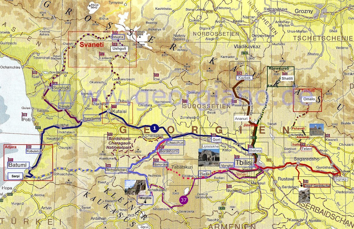 Tagesrouten_Tagesreisen aus Tiflis